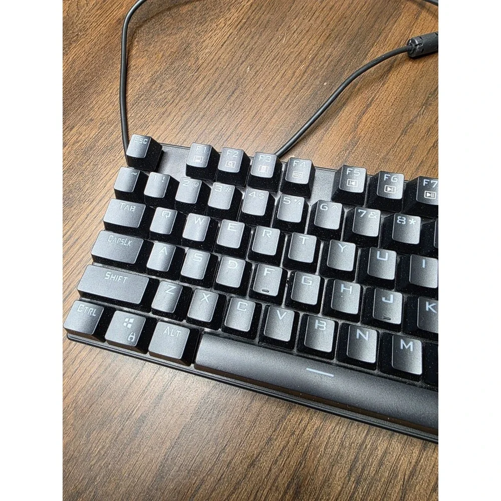 PICTEK PC305A‎ FULL SIZE RGB LIGHT UP WIRED GAMING KEYBOARD F3